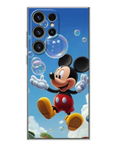 Чехол для Samsung Galaxy S25 Ultra с картинкой «Mickey и мыльные пузыри» Чехол для Samsung Galaxy S25 Ultra с картинкой «Mickey и мыльные пузыри»