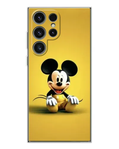 Чехол для Samsung Galaxy S25 Ultra с картинкой «Микки на желтом» Чехол для Samsung Galaxy S25 Ultra с картинкой «Микки на желтом»
