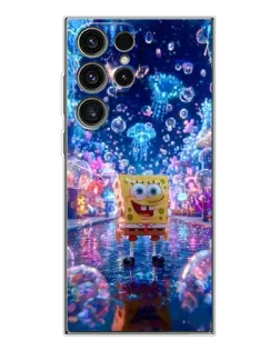 Чехол для Samsung Galaxy S25 Ultra с картинкой «Неоновый океан»