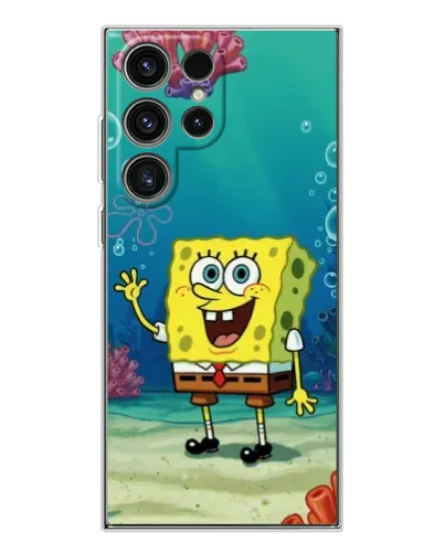Чехол для Samsung Galaxy S25 Ultra с картинкой «Подводный привет»