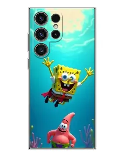 Чохол для Samsung Galaxy S25 Ultra з картинкою «Спанч Боб під водою» Чохол для Samsung Galaxy S25 Ultra з картинкою «Спанч Боб під водою»