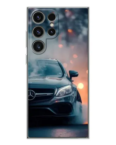 Чехол для Samsung Galaxy S25 Ultra с картинкой «Mercedes — ночной город» Чехол для Samsung Galaxy S25 Ultra с картинкой «Mercedes — ночной город»