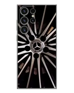 Чехол для Samsung Galaxy S25 Ultra с картинкой «Диск Mercedes»