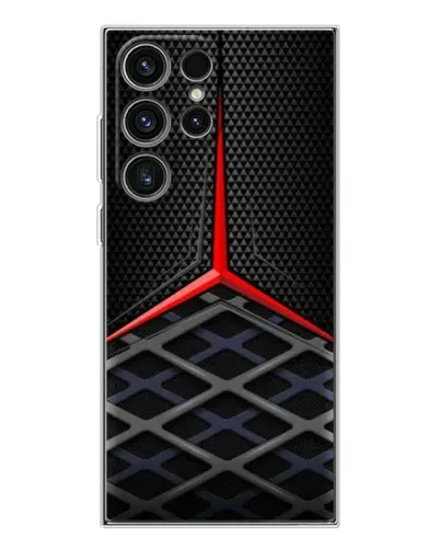 Чехол для Samsung Galaxy S25 Ultra с картинкой «Mercedes Carbon Grid» Чехол для Samsung Galaxy S25 Ultra с картинкой «Mercedes Carbon Grid»