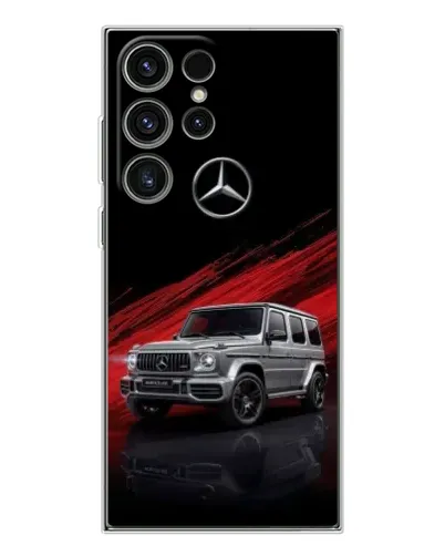 Чехол для Samsung Galaxy S25 Ultra с картинкой «Mercedes G-Class красный» Чехол для Samsung Galaxy S25 Ultra с картинкой «Mercedes G-Class красный»