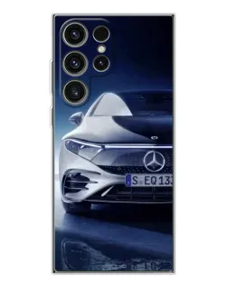 Чехол для Samsung Galaxy S25 Ultra с картинкой «Mercedes EQ — будущее»