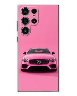 Чохол для Samsung Galaxy S25 Ultra з картинкою «Рожевий Mercedes AMG» Чохол для Samsung Galaxy S25 Ultra з картинкою «Рожевий Mercedes AMG»