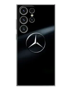 Чохол для Samsung Galaxy S25 Ultra з картинкою «Mercedes на металі» Чохол для Samsung Galaxy S25 Ultra з картинкою «Mercedes на металі»
