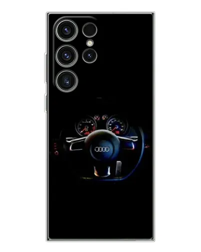 Чехол для Samsung Galaxy S25 Ultra с картинкой «Салон Audi — руль» Чехол для Samsung Galaxy S25 Ultra с картинкой «Салон Audi — руль»