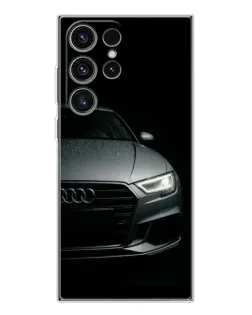 Чехол для Samsung Galaxy S25 Ultra с картинкой «Audi — детализация кузова»