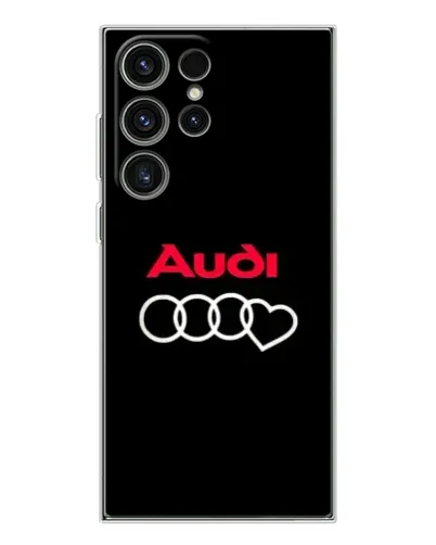 Чехол для Samsung Galaxy S25 Ultra с картинкой «Логотип Audi Heart» Чехол для Samsung Galaxy S25 Ultra с картинкой «Логотип Audi Heart»