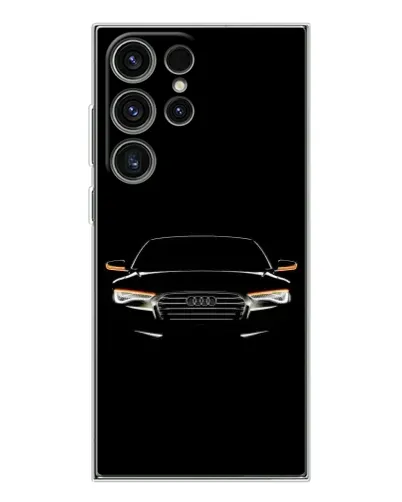 Чехол для Samsung Galaxy S25 Ultra с картинкой «Audi — ночной контур» Чехол для Samsung Galaxy S25 Ultra с картинкой «Audi — ночной контур»