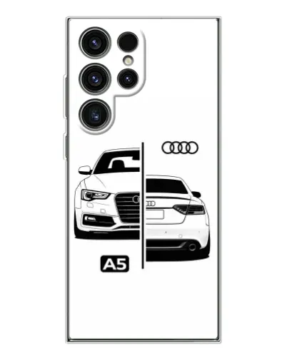 Чехол для Samsung Galaxy S25 Ultra с картинкой «Audi — контрастный дизайн» Чехол для Samsung Galaxy S25 Ultra с картинкой «Audi — контрастный дизайн»