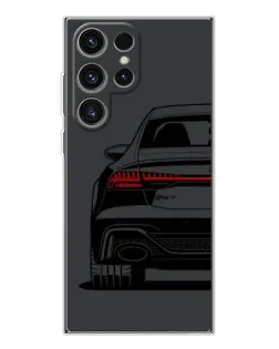Чехол для Samsung Galaxy S25 Ultra с картинкой «Задняя часть Audi — арт»