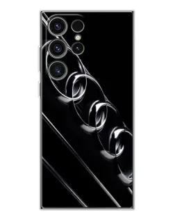 Чехол для Samsung Galaxy S25 Ultra с картинкой «Audi — абстрактные кольца»