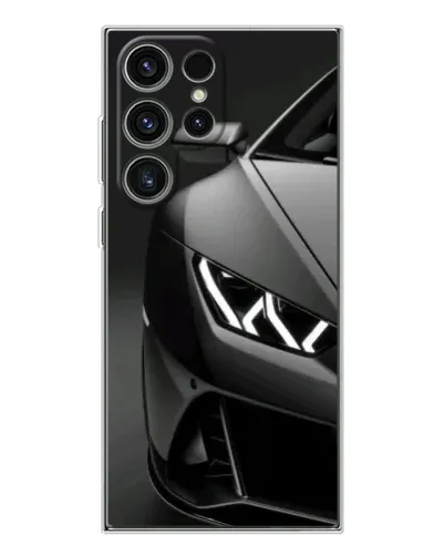 Чехол для Samsung Galaxy S25 Ultra с картинкой «Lamborghini фары детализация»