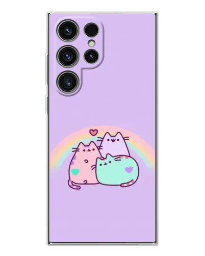 Чехол для Samsung Galaxy S25 Ultra с картинкой «Радужные Пушины» Чехол для Samsung Galaxy S25 Ultra с картинкой «Радужные Пушины»