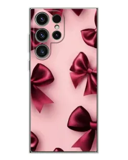 Чехол для Samsung Galaxy S25 Ultra с картинкой «Бордовый атлас»