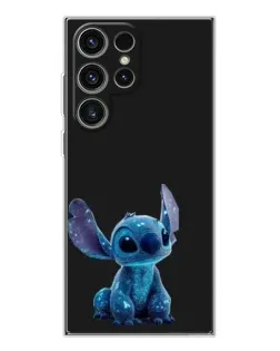 Чехол для Samsung Galaxy S25 Ultra с картинкой «Стич на черном» Чехол для Samsung Galaxy S25 Ultra с картинкой «Стич на черном»