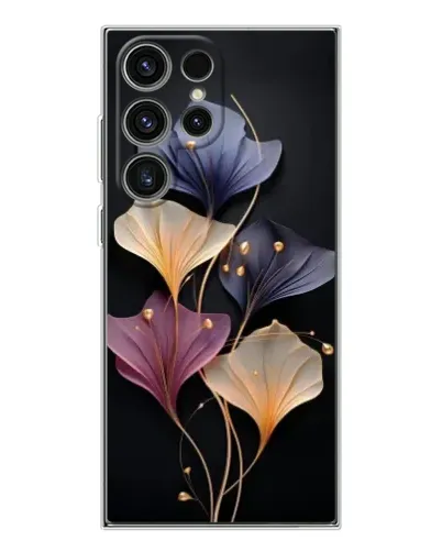 Чехол для Samsung Galaxy S25 Ultra с картинкой «Лиловые цветы грации»