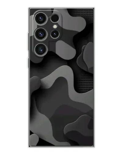 Чехол для Samsung Galaxy S25 Ultra с картинкой «Темный абстрактный камуфляж» Чехол для Samsung Galaxy S25 Ultra с картинкой «Темный абстрактный камуфляж»