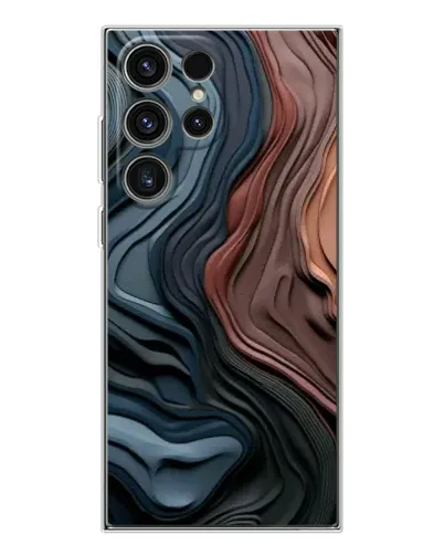 Чехол для Samsung Galaxy S25 Ultra с картинкой «Цветные волны каньона» Чехол для Samsung Galaxy S25 Ultra с картинкой «Цветные волны каньона»