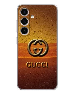 Чехол для Samsung Galaxy S25 с картинкой «Gucci — солнечный градиент»