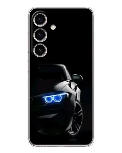 Чехол для Samsung Galaxy S25 с картинкой «BMW — ночной взгляд» Чехол для Samsung Galaxy S25 с картинкой «BMW — ночной взгляд»