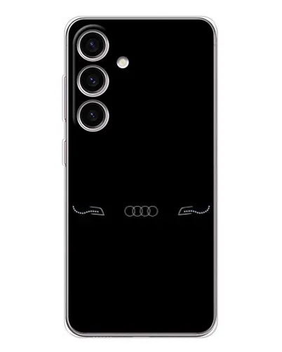 Чехол для Samsung Galaxy S25 с картинкой «Audi — световой подпись»