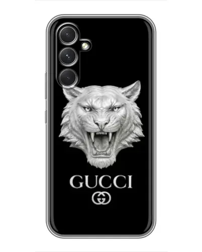 Чехол для Samsung Galaxy S26 Edge с картинкой «Gucci — серебряный лев» Чехол для Samsung Galaxy S26 Edge с картинкой «Gucci — серебряный лев»