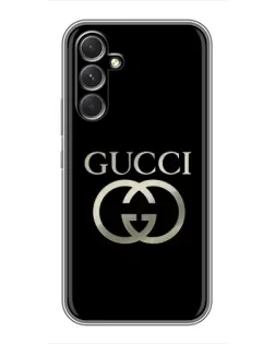 Чохол для Samsung Galaxy S26 Edge з картинкою «Gucci — золото на чорному»