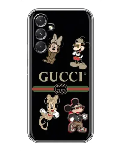 Чехол для Samsung Galaxy S26 Edge с картинкой «Gucci — герои Disney и монограмма» Чехол для Samsung Galaxy S26 Edge с картинкой «Gucci — герои Disney и монограмма»