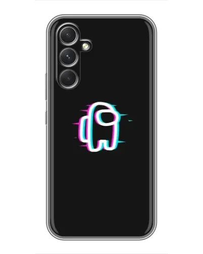 Чехол для Samsung Galaxy S26 Edge с картинкой «Among Us неон» Чехол для Samsung Galaxy S26 Edge с картинкой «Among Us неон»