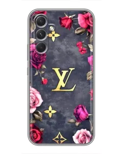 Чехол для Samsung Galaxy S26 FE с картинкой «Цветочный Louis Vuitton»