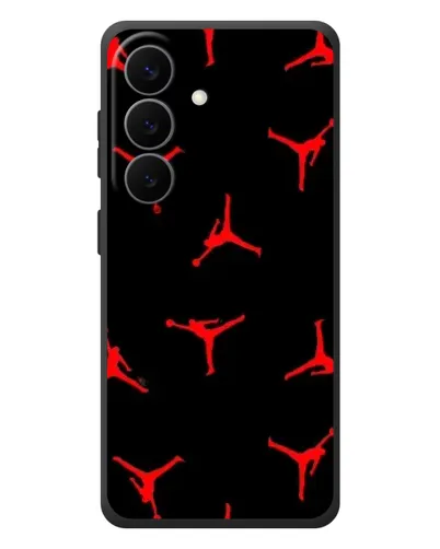 Чехол для Samsung Galaxy S26 Plus с картинкой «Jordan Red Pattern» Чехол для Samsung Galaxy S26 Plus с картинкой «Jordan Red Pattern»