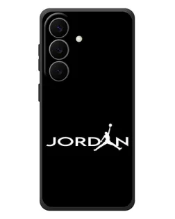 Чехол для Samsung Galaxy S26 Plus с картинкой «Jordan White Logo»