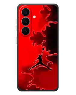 Чехол для Samsung Galaxy S26 Plus с картинкой «Jordan Red Smoke»