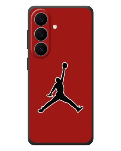 Чехол для Samsung Galaxy S26 Plus с картинкой «Jordan Red Back» Чехол для Samsung Galaxy S26 Plus с картинкой «Jordan Red Back»