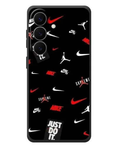 Чехол для Samsung Galaxy S26 Plus с картинкой «Nike Mix Pattern» Чехол для Samsung Galaxy S26 Plus с картинкой «Nike Mix Pattern»