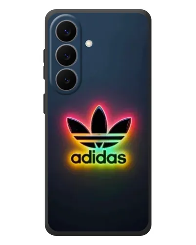 Чехол для Samsung Galaxy S26 Plus с картинкой «Неоновый Adidas»