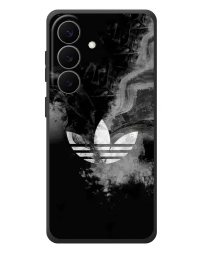 Чехол для Samsung Galaxy S26 Plus с картинкой «Абстрактный дым Adidas»