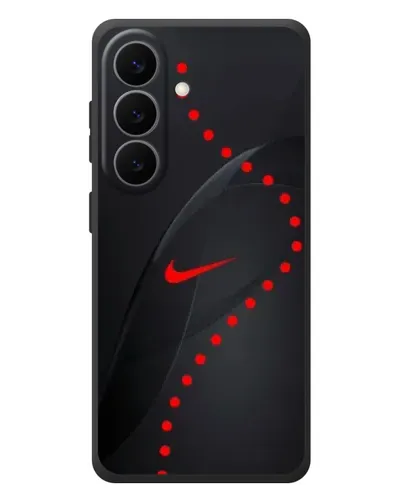 Чехол для Samsung Galaxy S26 Plus с картинкой «Абстрактный дизайн Nike»