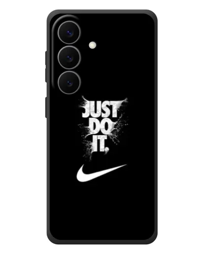 Чехол для Samsung Galaxy S26 Plus с картинкой «Текстовый принт Nike»