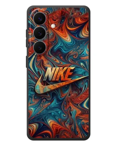 Чехол для Samsung Galaxy S26 Plus с картинкой «Nike в абстракции»