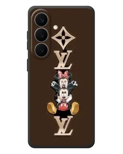 Чехол для Samsung Galaxy S26 Plus с картинкой «LV и Микки Маус»