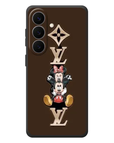 Чехол для Samsung Galaxy S26 Plus с картинкой «LV и Микки Маус»