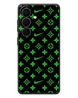 Чехол для Samsung Galaxy S26 Plus с картинкой «Неоновый принт LV»