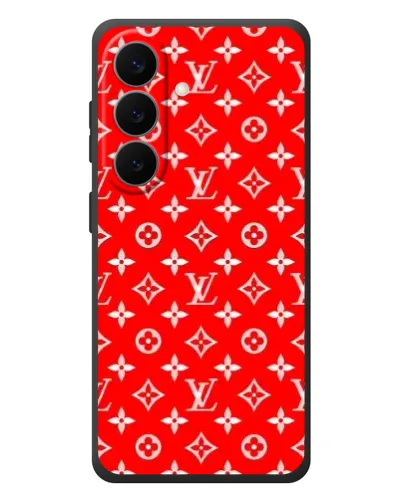Чехол для Samsung Galaxy S26 Plus с картинкой «Яркий паттерн LV»