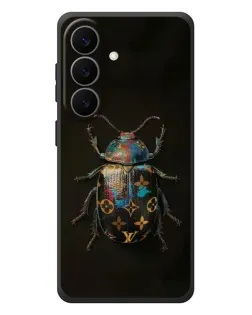 Чехол для Samsung Galaxy S26 Plus с картинкой «LV — мраморный принт»