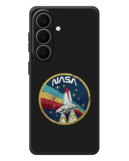 Чехол для Samsung Galaxy S26 Plus с картинкой «NASA — эмблема миссии»